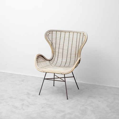 Poltrona sedia rattan - sedia,