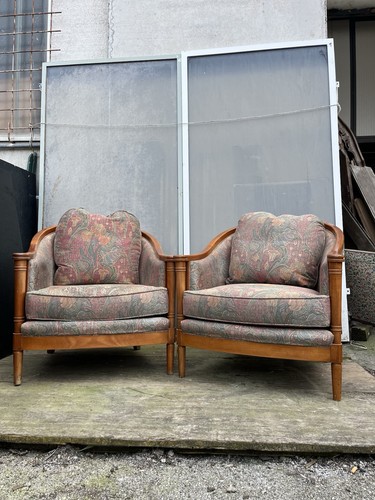 Coppia poltrone vintage jean - coppia,