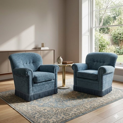 Poltrone vintage velluto - vintage,