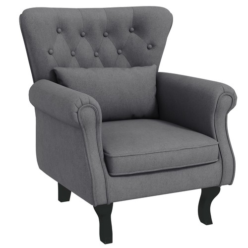 Homcom poltrona salotto - poltrona,
