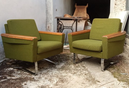 Coppia poltrone vintage - di,