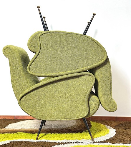 Coppia poltrone vintage - coppia,