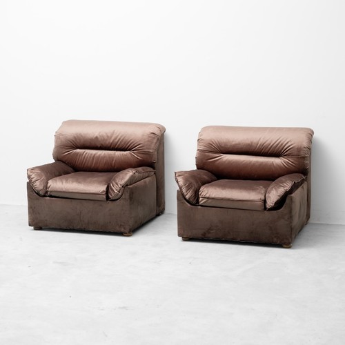 Coppia poltrone velluto - di,