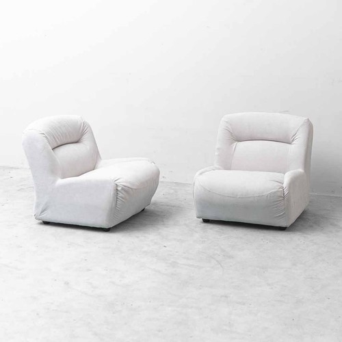Coppia poltrone tessuto - coppia,