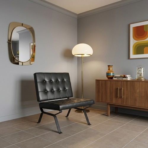 Poltroncina vintage metallo - poltroncina,