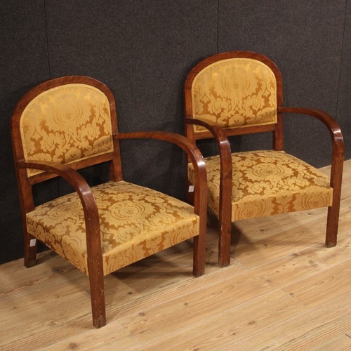 Coppia poltrone stile - di,
