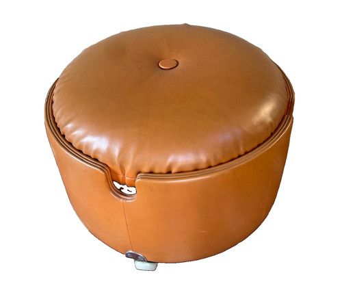 Pouf orange luigi massoni per - massoni,