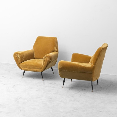 Coppia poltrone velluto - poltrone,